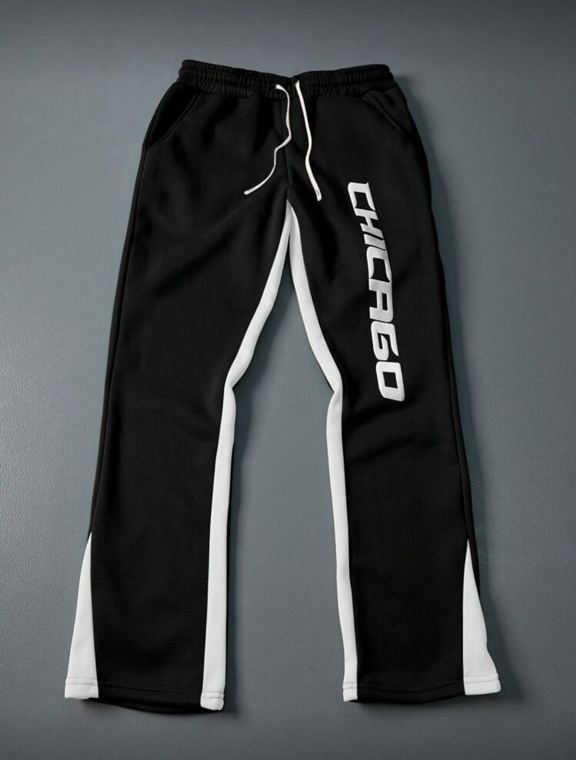 Manfinity Campus Court Men’s Street-Style Athletic Sweatpants – High-Street Letter Print