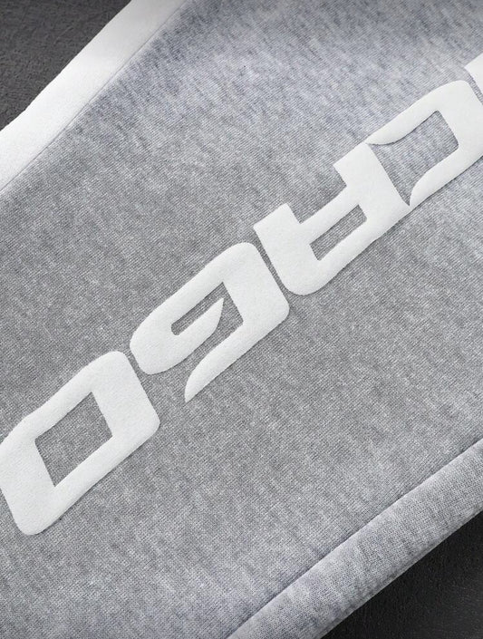 Manfinity Campus Court Men’s Street-Style Athletic Sweatpants – High-Street Letter Print